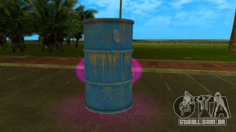 HD Prop Barrel para GTA Vice City