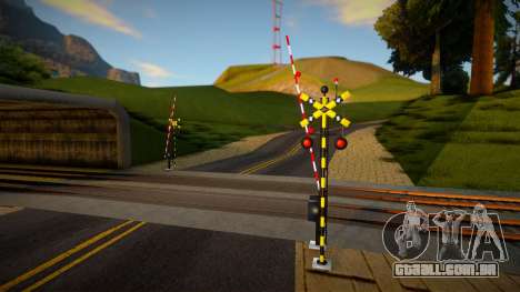 Railroad Crossing Mod South Korean v9 para GTA San Andreas