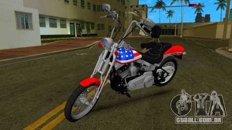 Harley-Davidson FXST Softail Angel para GTA Vice City