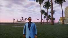 Terno azul claro para GTA Vice City Definitive Edition