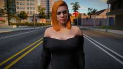 GTA Online - Lucia Default Off The Shoulder Fitt para GTA San Andreas