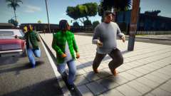 PedFuncs v0.4 - Mais variações para pedestres para GTA San Andreas
