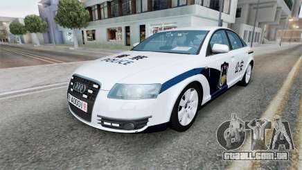 Audi A6 Sedan China Police (C6) 2005 para GTA San Andreas
