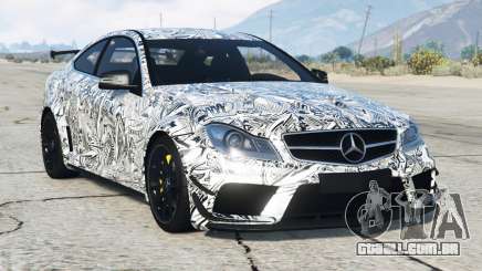 Mercedes-Benz C 63 AMG Black Series Coupe S12 para GTA 5