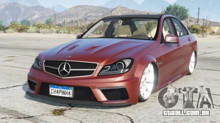 Mercedes-Benz C 63 AMG (C204) 2013 para GTA 5