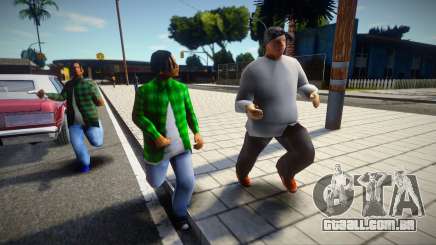 PedFuncs v0.4 - Mais variações para pedestres para GTA San Andreas