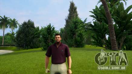 Novo fato de golfe para GTA Vice City Definitive Edition