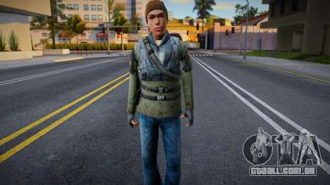 Half-Life 2 Rebels Female v5 para GTA San Andreas