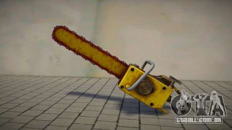 Gold Chainsaw - RE4R (Fan Made) para GTA San Andreas