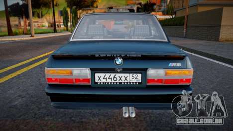 1988 BMW M5 E28 para GTA San Andreas