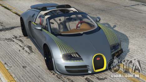 Bugatti Veyron Blue Bayoux