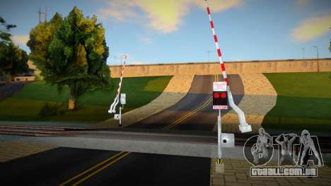Railroad Crossing Mod Czech v12 para GTA San Andreas