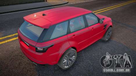 Range Rover Sport (SVR) para GTA San Andreas