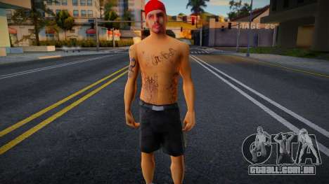 Young man cap para GTA San Andreas