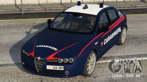 Alfa Romeo 159 Carabinieri (939A) Oxford Blue