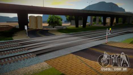 Railroad Crossing Mod Slovakia v4 para GTA San Andreas