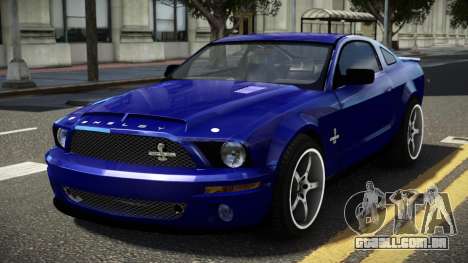 Shelby GT500 XR V1.0 para GTA 4