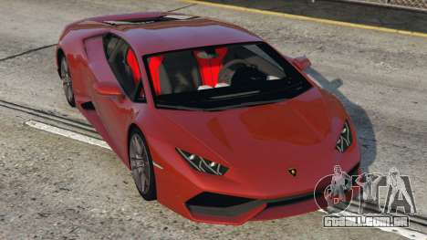 Lamborghini Huracan Japanese Carmine