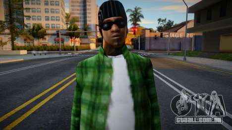 Grove Street member by POMIDOR para GTA San Andreas