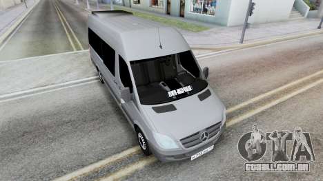 Mercedes-Benz Sprinter Oslo Gray para GTA San Andreas