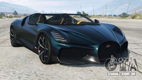 Bugatti W16 Mistral Blue Stone