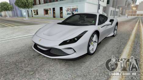 Ferrari F8 Tributo Santas Gray para GTA San Andreas