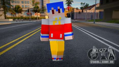 Riki Ryugasaki (B-Daman Crossfire) Minecraft para GTA San Andreas