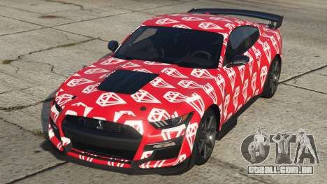 Ford Mustang Shelby Red Salsa