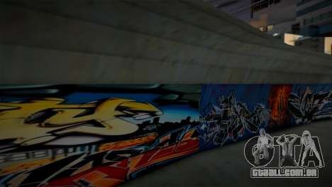 Wild Walls v2 (Graffiti Environment) para GTA San Andreas