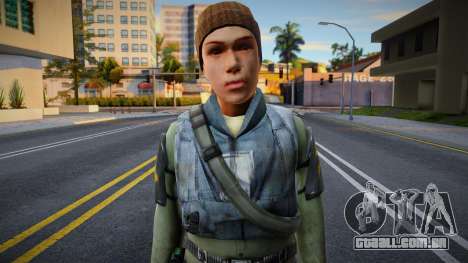 Half-Life 2 Rebels Female v5 para GTA San Andreas
