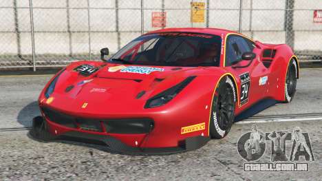 Ferrari 488 GT3 Tractor Red