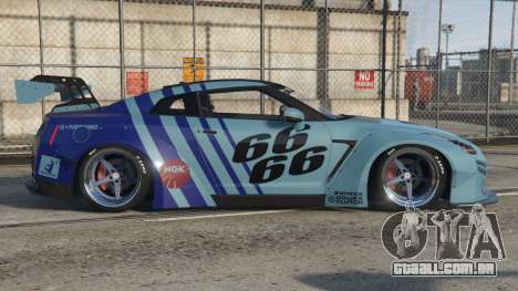 Nissan GT-R Liberty Walk Fountain Blue [Add-On]