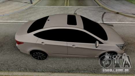 Hyundai Solaris Silver Chalice para GTA San Andreas