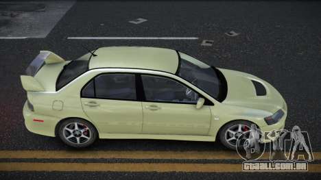 Mitsubishi Lancer Evolution VIII V2.1 para GTA 4