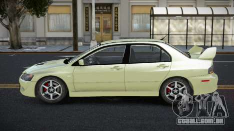 Mitsubishi Lancer Evolution VIII V2.1 para GTA 4