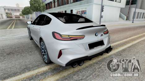 BMW M8 Competition Gran Coupe (F93) Tiara para GTA San Andreas