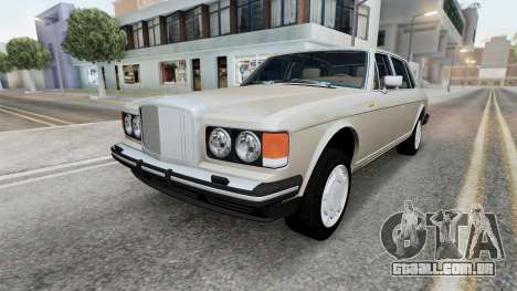 Bentley Turbo R Gray Olive para GTA San Andreas