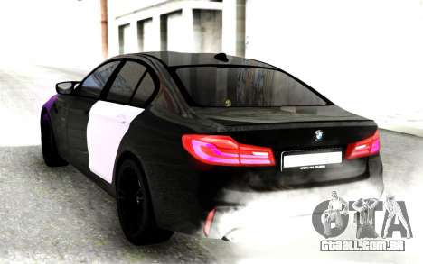 BMW M5 F90 black series para GTA San Andreas