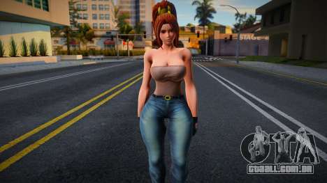 KOF Mai Casual Combat v4 para GTA San Andreas