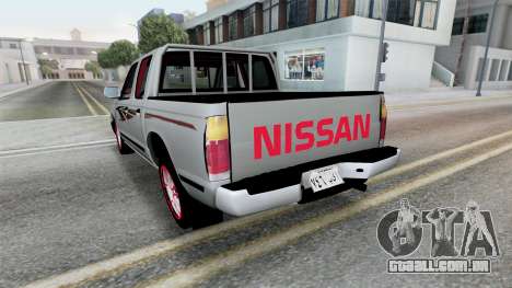 Nissan Ddsen Double Cab Bombay para GTA San Andreas