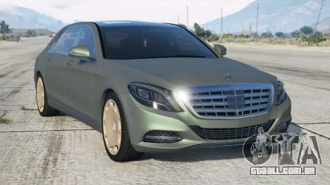 Mercedes-Maybach S 400 (X222) Storm Dust