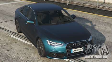 Audi A6 Sedan (C7) Japanese Indigo