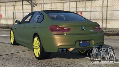 BMW M6 (F06) Chalet Green