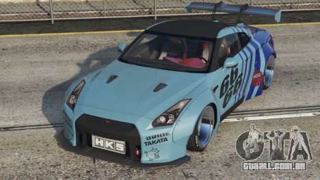 Nissan GT-R Liberty Walk Fountain Blue [Add-On]