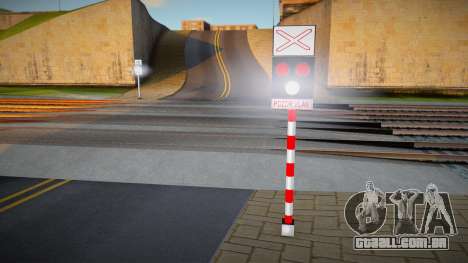 Railroad Crossing Mod Czech v11 para GTA San Andreas