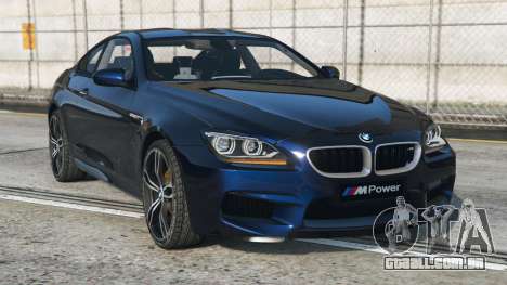 BMW M6 Coupe Prussian Blue