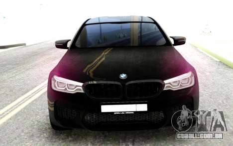 BMW M5 F90 black series para GTA San Andreas