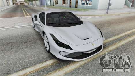 Ferrari F8 Tributo Santas Gray para GTA San Andreas