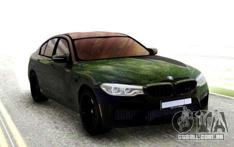 BMW M5 F90 black series para GTA San Andreas