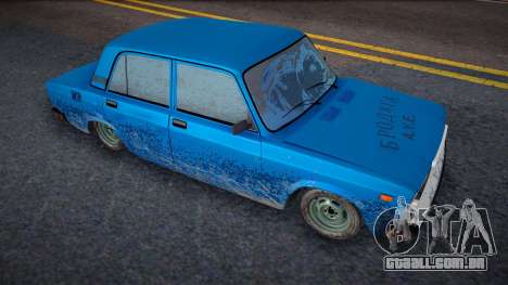 VAZ 2107 Gryaznulya para GTA San Andreas